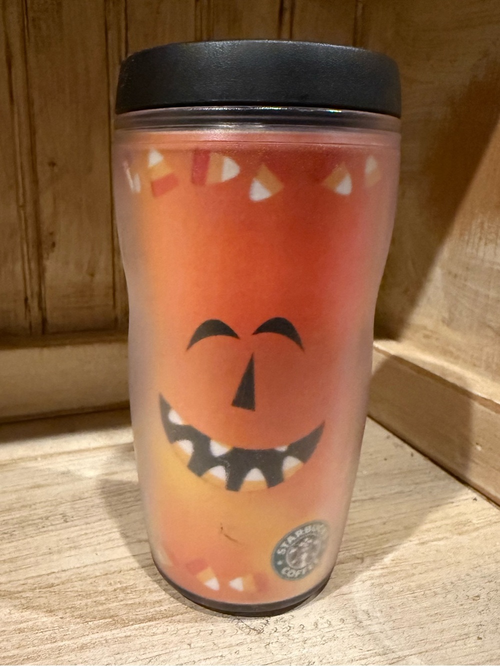 Starbucks Halloween Pumpkin Travel Tumbler